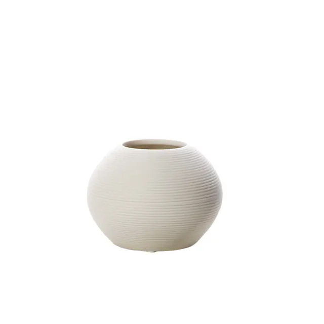 Фарфоровые украшения по низкой цене, Реалистичная белая керамическая ваза для домашнего офиса, конференц-зала, Реалистичная роскошь