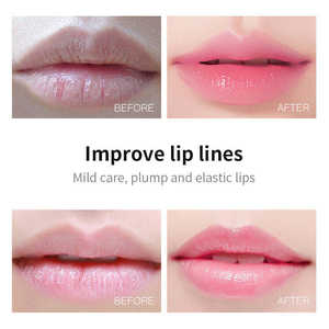 Masker Bibir Pelembap Khusus Organik Kolagen Mawar Lembaran Masker Bibir Hidrasi Masker Bibir Korea Kolagen Masker Bibir Hidrasi - Product Image 3