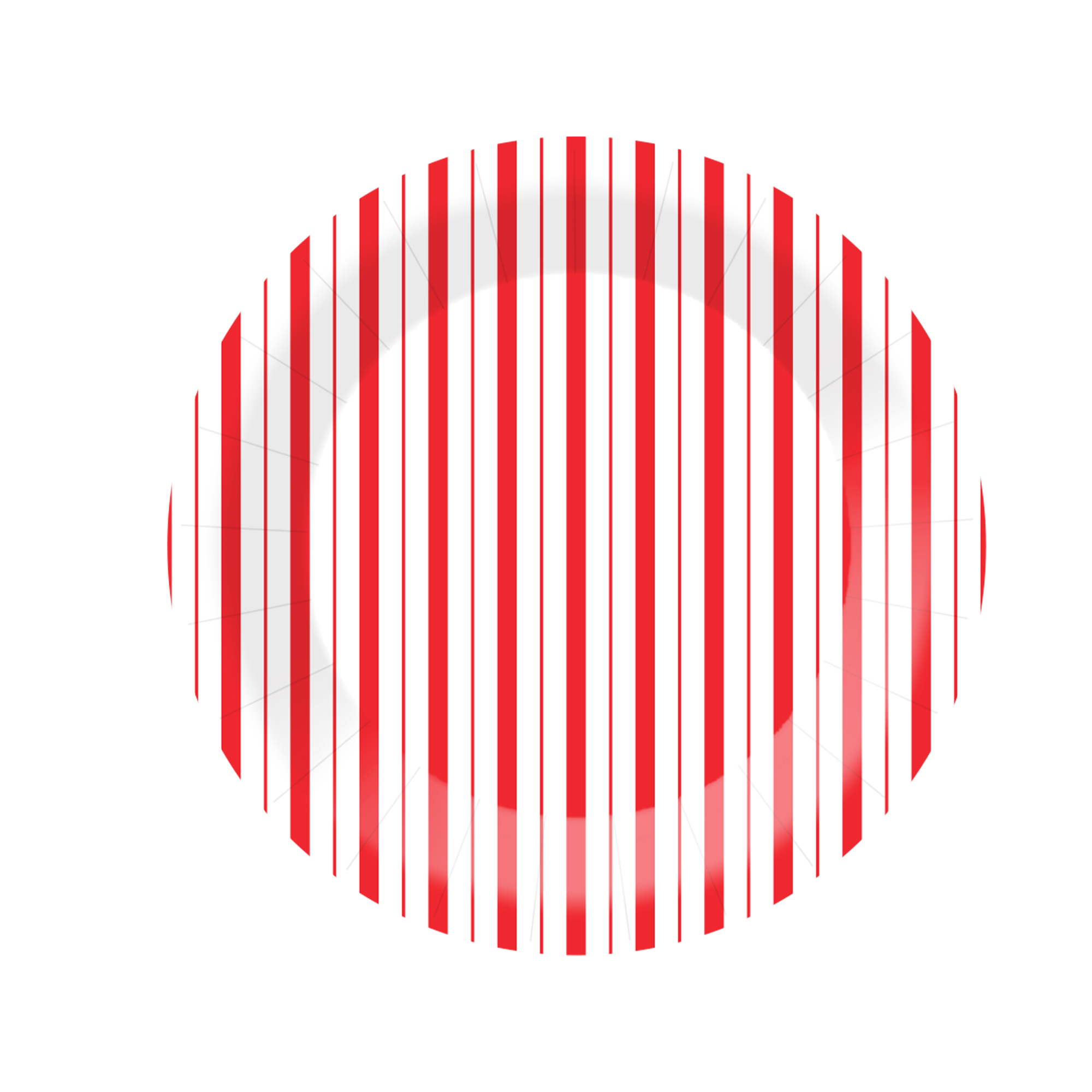 Plato de papel de 9 pulgadas * 8 unidades