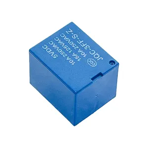 JQC-3F 5V PCB Type Mini Power Coil Relay 5 Pins DC 5 Volt Coil Electric Circuit Protection for over 2 Amps Power Relays