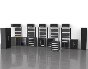 <span class=keywords><strong>Caja</strong></span> <span class=keywords><strong>de</strong></span> <span class=keywords><strong>herramientas</strong></span> <span class=keywords><strong>de</strong></span> almacenamiento <span class=keywords><strong>de</strong></span> garaje estacionaria para taller RW, mesa <span class=keywords><strong>de</strong></span> trabajo, <span class=keywords><strong>banco</strong></span> <span class=keywords><strong>de</strong></span> trabajo con placa <span class=keywords><strong>de</strong></span> ganchos, Gabinete <span class=keywords><strong>de</strong></span> acero resistente, OEM - Product Image 4