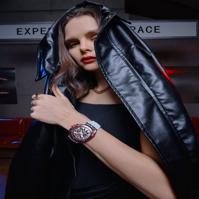 Stainless Steel Mechanical Watch for Men