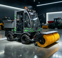 Nouveau Tracteur Balayeuse à Neige Électrique YUGONG avec Moteur, Pompe et Souffleur à Engrenages, Quad et Chariot à Neige pour Travaux de Construction