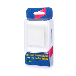 Cubierta transparente para manija de puerta, película protectora de 8x8cm, 4 piezas, para manijas de puerta - Product Image 2