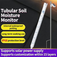 Testeur numérique de qualité du sol multicouche agricole RS485/4G, équipement de test de la qualité du sol, tube NPK, humidité, conductivité, testeur de sol
