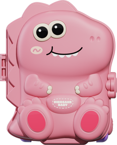 Valise de rangement pour dinosaures, sac à main, jeu de rôle de princesse, <span class=keywords><strong>jouet</strong></span> pour filles, table de <span class=keywords><strong>maquillage</strong></span>, coiffeuse, <span class=keywords><strong>jouet</strong></span> pour le <span class=keywords><strong>maquillage</strong></span> de simulation - Product Image 3