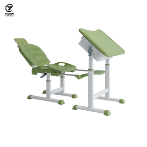 Üretici ilkokul öğrencilerinin öğrenimi için ABS plastik demir ayaklar ayarlanabilir masa ve sandalyeler üretir - Product Image 6