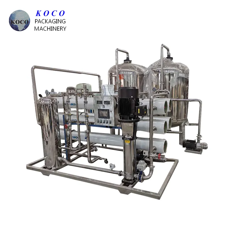 KOCO 10T ozon jeneratörü UV su filtresi RO/ticari su filtreleme sistemi/içme suyu arıtma tesisi