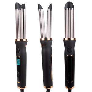 Lisseur et bigoudi de cheveux 2 en 1, <span class=keywords><strong>fer</strong></span> plat anti-brûlure d'air froid, design unique, 2 en 1 - Product Image 4