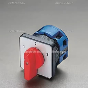 สวิตช์เปลี่ยนวงจรไฟฟ้าอุตสาหกรรมคุณภาพสูง 1 4 ขั้ว 600V ราคาแข่งขัน 360 ° สวิตช์ลูกเบี้ยวแบบหมุน IP53 - Product Image 3