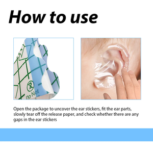 Autocollants d'<span class=keywords><strong>oreille</strong></span> imperméables pour bébé empêchent efficacement les oreilles de bébé d'avoir de l'eau pendant la natation, le bain et le lavage des cheveux - Product Image 5