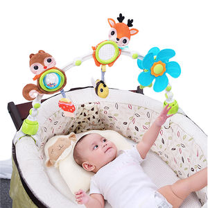 Fabrication OEM bébé jeu <span class=keywords><strong>arche</strong></span> <span class=keywords><strong>poussette</strong></span> jouets berceau accessoire animal bébé <span class=keywords><strong>poussette</strong></span> arc jouets - Product Image 4