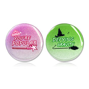 Botones de Metal Personalizados con Logotipo Impreso, Souvenirs Baratos al por Mayor, Fabricación OEM, con Impresión Digital - Product Image 1