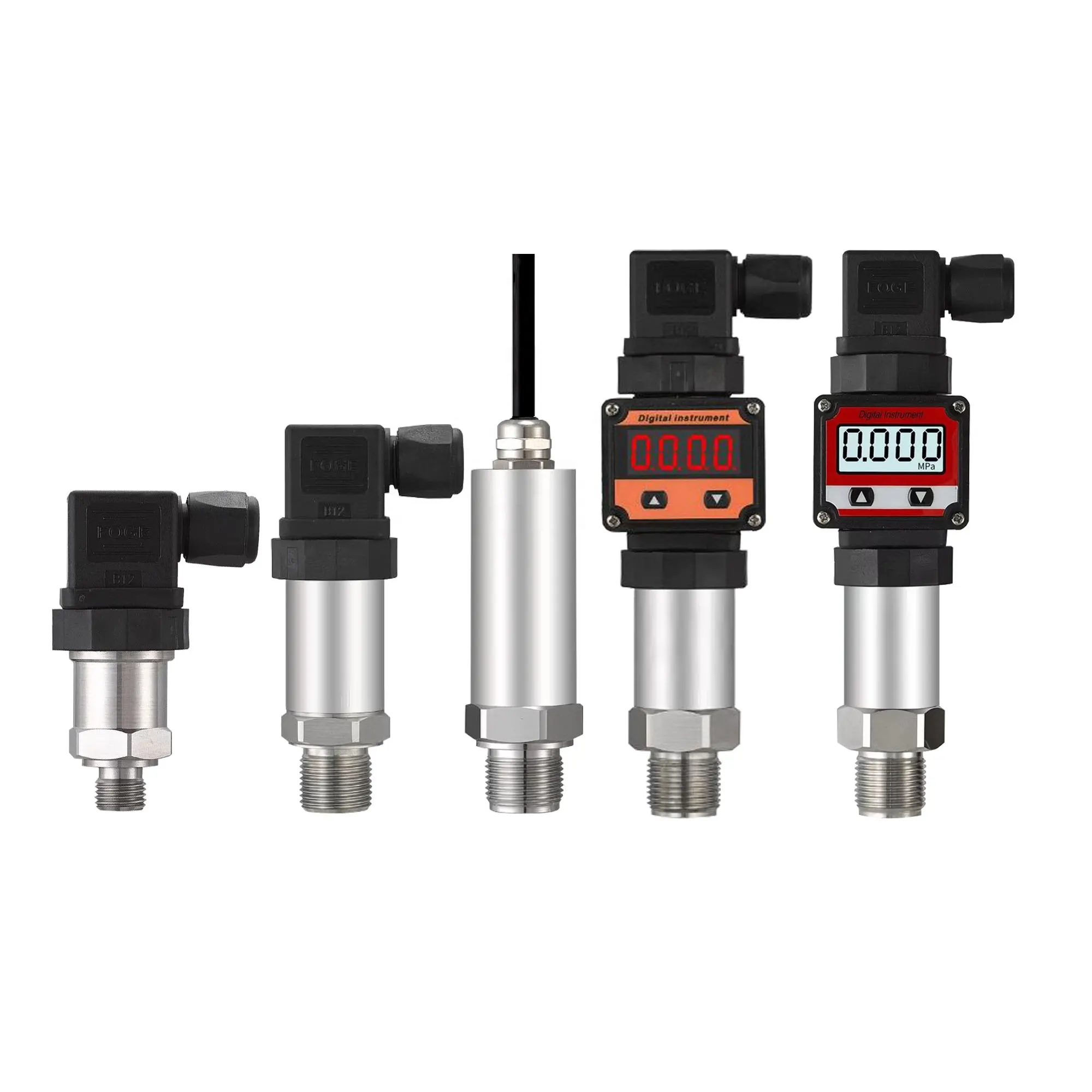 Instruments de mesure de pression liquide professionnels, transmetteurs de pression de gaz négatifs ESMPS Rs485 /4-20mA