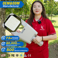 Éclairage public extérieur à haute efficacité IP66 en aluminium moulé sous pression 50w 100w 150w 200w SMD pour parking et éclairage municipal LED