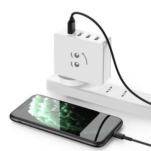 Chargeur GaN 4 ports TKT, station de charge rapide USB QC avec support pour appareil photo, <span class=keywords><strong>adaptateur</strong></span> de bureau 20W - Product Image 2