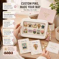 Broches en émail personnalisées, badges en métal, épingles de revers, broches en émail dur, design mignon et esthétique (café, appareil photo, livre, fleur), pour la décoration de sacs à dos, sacs et comme cadeau
