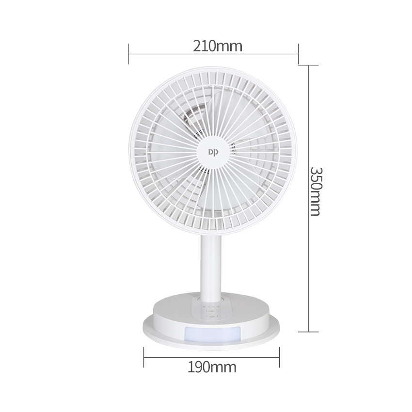 dp rechargeable fan