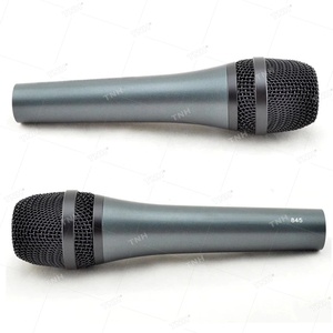 TNH <span class=keywords><strong>E845</strong></span> Microphone dynamique vocal à main filaire Cardioïde Super-Cardioïde Live Vocals Karaoke Mic pour l'enregistrement en studio - Product Image 2