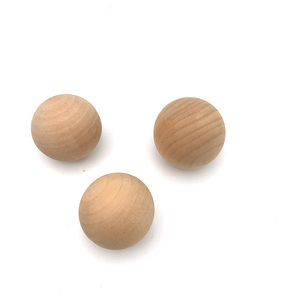 Boules décoratives <span class=keywords><strong>en</strong></span> <span class=keywords><strong>bois</strong></span> polies rondes naturelles non finies écologiques - Product Image 5