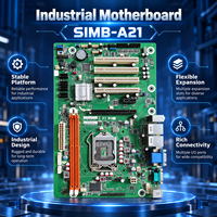 Untuk Advantech SIMB A21 ATX Semi Industrial Motherboard H61 Chipset LGA1155 Mendukung Core I3 I5 I7 Generasi ke-2 dan ke-3 Refurbished