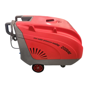 Machine de nettoyage industrielle haute pression, pompe à injection d'eau chaude robuste, débit de 9 L/min pour l'élimination des pollutions d'huile, haute pression - Product Image 1