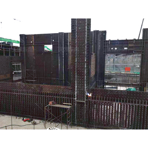 โครงสร้างเหล็กทนต่อสภาพอากาศอาคารสถานีรถไฟใต้ดินสำหรับพื้นที่ทางเข้าและทางออกการรักษาป้องกันการกัดกร่อน - Product Image 4