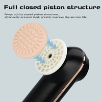 2023 nouvelle poignée Portable électrique 3 vitesses compression chaude vibration multifonction Massage du visage beauté dispositif de soins de la peau