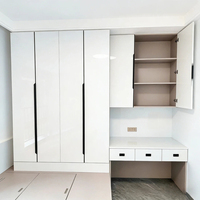 Ensemble de chambre à coucher personnalisé en tatami avec organisateur de dressing intégré, respectueux de l'environnement
