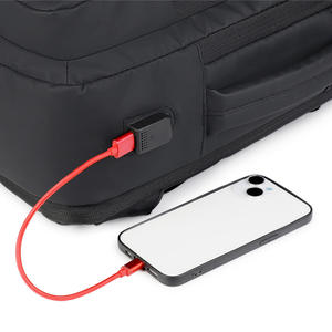 Bolsa para ordenador portátil de alta calidad, impermeable, multifuncional, puerto de carga Usb, <span class=keywords><strong>mochila</strong></span> de gran capacidad a prueba de golpes, mochilas para ordenador portátil Unisex - Product Image 3