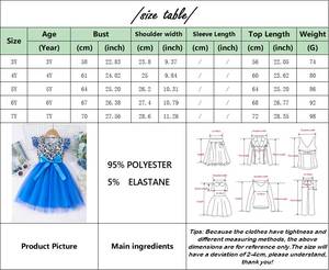 ชุดเดรสเจ้าหญิงสีฟ้าแขนสั้นผ้าทูลล์สำหรับเด็กผู้หญิงรุ่นใหม่จาก MS เหมาะสำหรับงานวันเกิด งานเลี้ยง และงานเต้นรำ - Product Image 6
