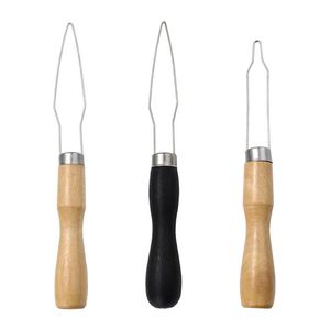 Outil à usure rapide Poignée en bois Boucle de vêtements-Porter une sangle de bouton-Porter un dispositif de boucle à traction rapide - Product Image 5