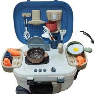 Игрушечная настольная игра в помещении пластиковая детская игровая площадка кухня притворяется развивающими игрушками - Product Image 1