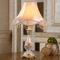 Lampe de bureau PM French West Bank Golden Rose, style rétro européen, pour salon, hôtel, chambre à coucher, bureau, chevet, décoration tendance, lampe de table