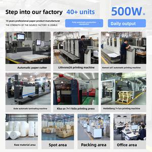 Caja de cartón con impresión a color, impresión de tapas de cielo y tierra, caja de color, caja para libros, caja de regalo, caja de cartón kraft personalizada - Product Image 4