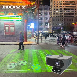 Интерактивный проектор HOVY: Новинка, универсальное решение для уличной проекции и интерактивного напольного интерфейса - Product Image 1