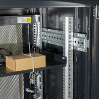 Prix usine 42U Métal Serveur Réseau Cabinet 19 Pouces Au Sol DVR Data Center Rack Internet Telecom Server Rack 6U
