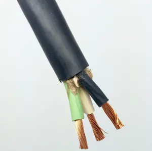 SOOW-cable de alimentación Flexible, cable de goma portátil, SJOOW SOO, en CUL, C.S.A, 14AWG, 3C, 12awg, 3c, 600V