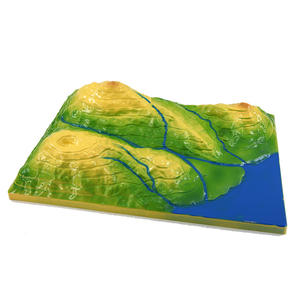 Mapa Topográfico Magnético Grande 34015 con Líneas de Contorno, Modelo de Interpretación para Geografía Escolar, Tipo Otro, Formas de Relieve - Product Image 1