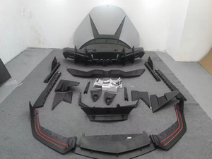 ชุดแต่งคาร์บอนไฟเบอร์แห้ง Lamborghini Revuelto MSY ประกอบด้วยลิ้นกันชนหน้า, ดิฟฟิวเซอร์, สปอยเลอร์, ฝากระโปรง, สเกิร์ตข้าง, กันชน Revuelto - Product Image 2