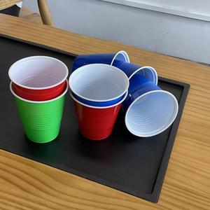 Bán Buôn 12Oz PS Cốc Dùng Một Lần Thân Thiện Với Môi Cho Cao Đẳng Bên Biểu Tượng Tùy Chỉnh Threaded Thiết Kế Cho Bia Pong Uống Trò Chơi - Product Image 3