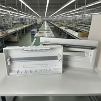 Boîtier de distribution en plastique encastrable 20 voies, style simple, pour disjoncteurs, vente directe usine JINHAI