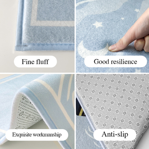 Morbido lusso Janamaz Sajadah floreale in velluto schiuma spessa imbottito da preghiera <span class=keywords><strong>per</strong></span> bambini e donne uomo - Product Image 4