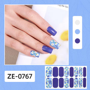 Autocollants 3D japonais coréens pour ongles, plastique imperméable, design <span class=keywords><strong>français</strong></span>, dessin animé d'<span class=keywords><strong>amour</strong></span>, petit film polonais - Product Image 6