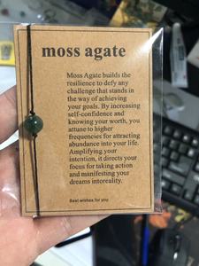 Bán Buôn Chất Lượng Cao Chữa Bệnh Pha Lê Hand Made 8Mm Vòng Đeo Tay Pha Lê Trang Sức Với Thẻ Tùy Chỉnh - Product Image 4