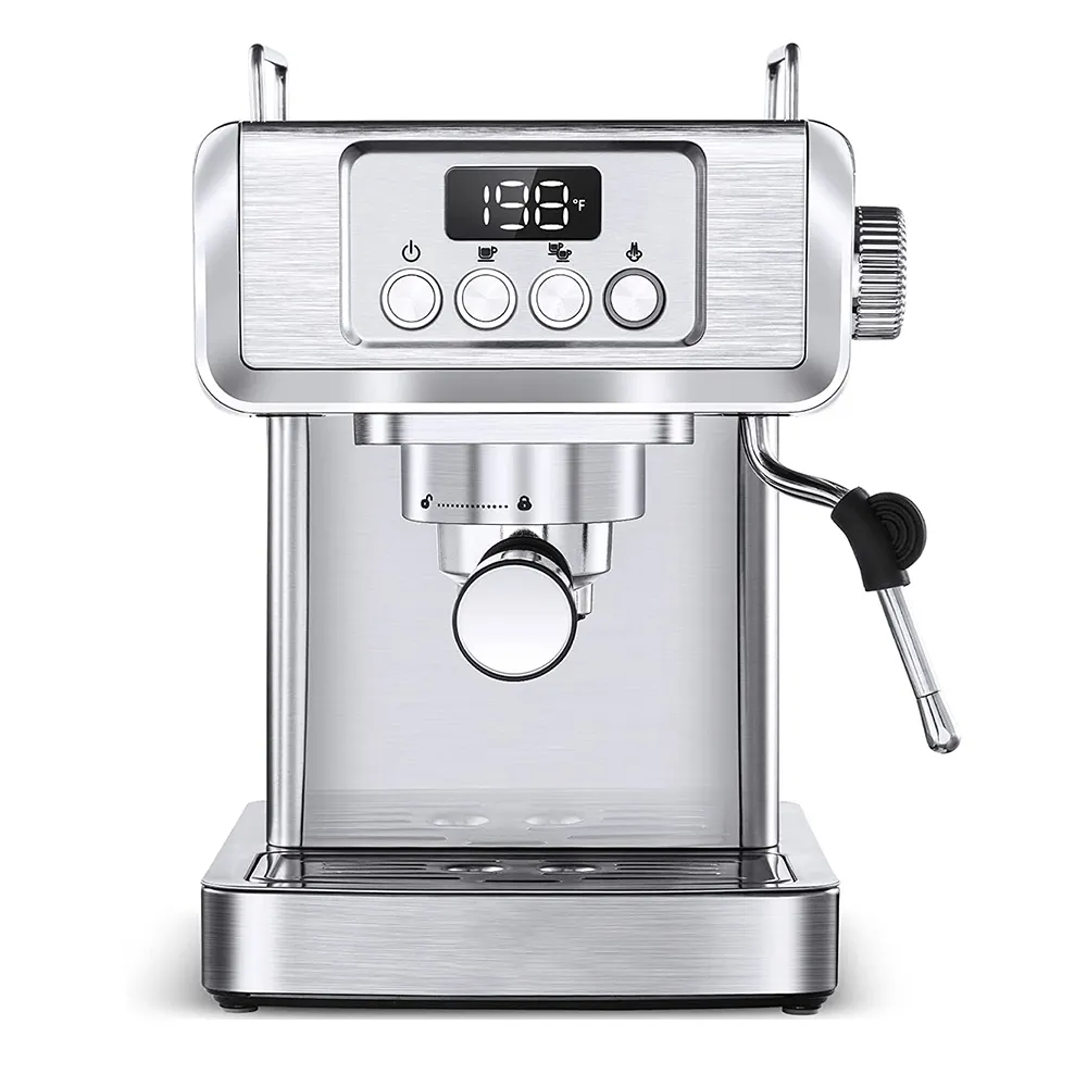 Manuel ev ticari Cafe kahve makinesi otomatik Capuchino süt Espresso kahve makinesi kahve makinesi