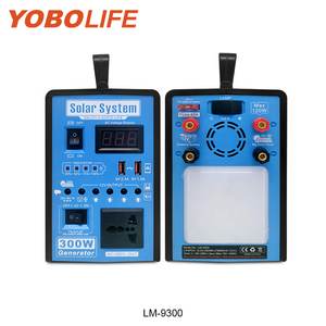 Yobolife năng lượng mặt trời hệ thống chiếu sáng nhà năng lượng mặt trời Mini <span class=keywords><strong>Kit</strong></span> 300W năng lượng mặt trời hệ thống năng lượng mặt trời Hệ thống di động <span class=keywords><strong>220V</strong></span> 110V năng lượng mặt trời Máy phát điện - Product Image 3