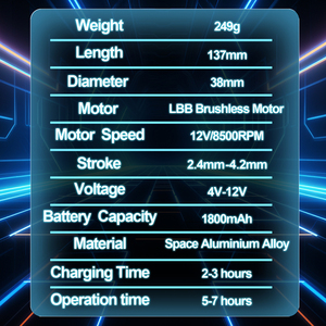 LBB <span class=keywords><strong>MAX</strong></span> Máquina de tatuaje inalámbrica Maquillaje permanente Máquina de pluma de tatuaje Cartuchos Pistola de tatuaje Dotwork - Product Image 4