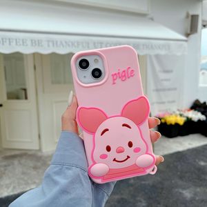 Funda de teléfono de silicona con dibujos animados para <span class=keywords><strong>iphone</strong></span> 13 pro max, color rosa, Morado, <span class=keywords><strong>precio</strong></span> de fábrica, novedad de <span class=keywords><strong>2022</strong></span> - Product Image 3