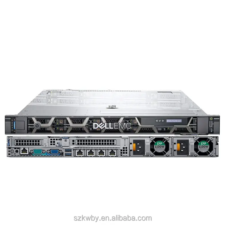 Server 1u Server Rack PowerEdge R650 intel xeon CPU 128GB 800W server R650